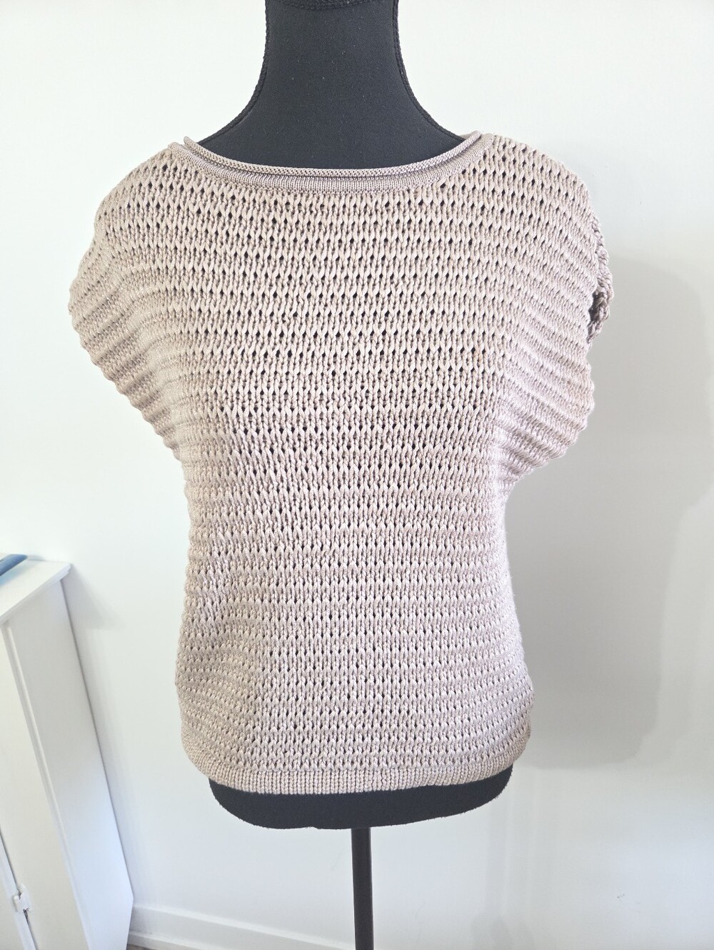 Filippa K Loose Knit Sweater Vest Sz ( Oversized) S